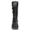 Laars, hoge schoen, High Boot M. 272-S2 zwart met zool met gaten- Rock, Metal Product image